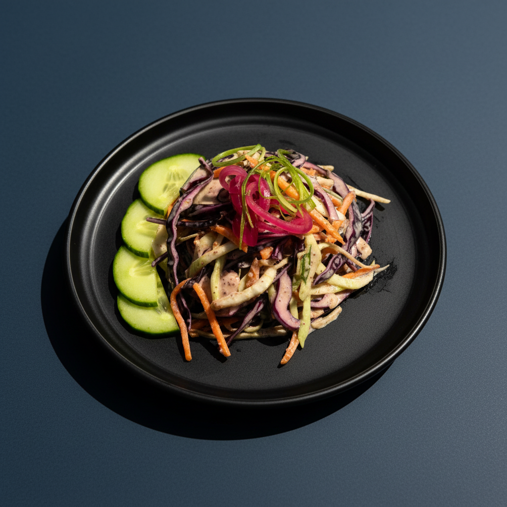 Sesame Miso Slaw