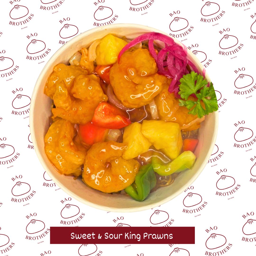 Sweet & Sour King Prawns
