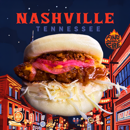 NEW Nashville Hot Chicken Baos