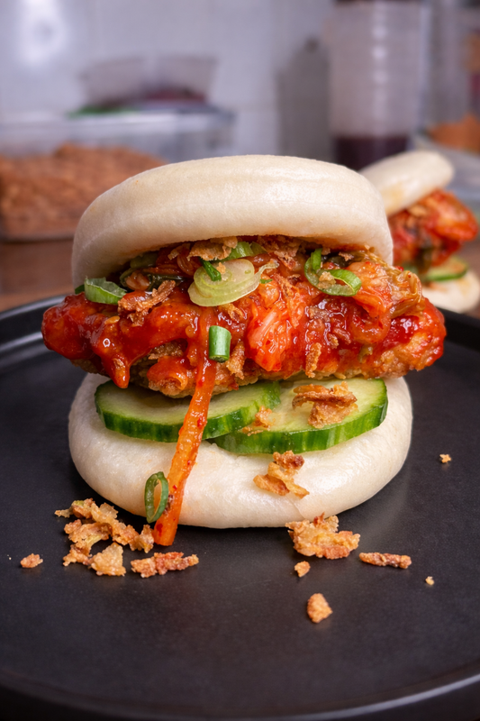 Korean Chicken Baos