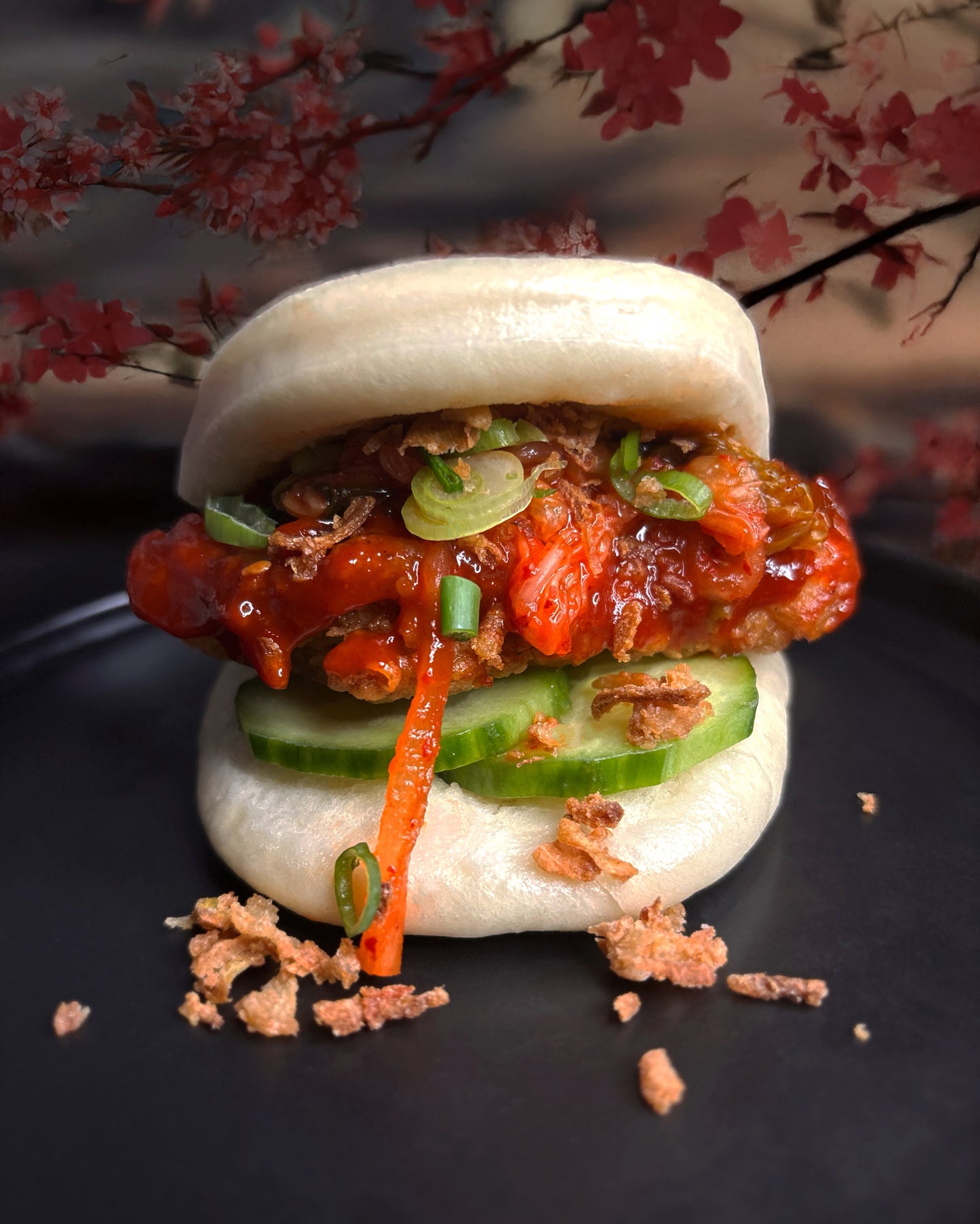 Korean Chicken Baos