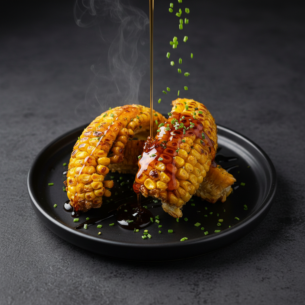 Sticky Corn Ribs
