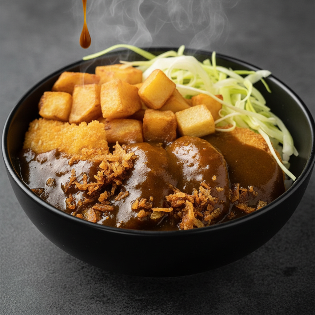 Golden Croquette Curry