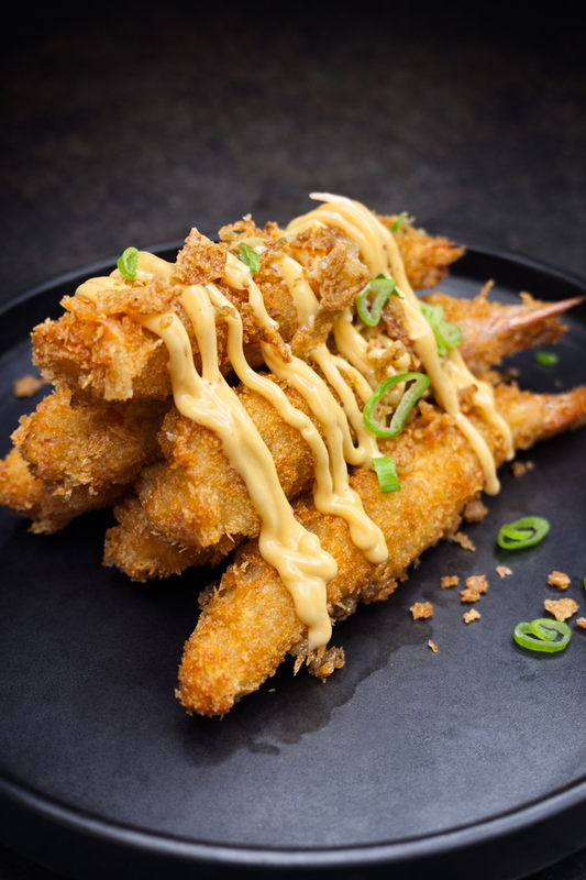 Crispy Mala Prawns