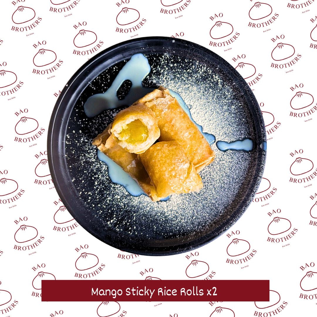 Mango Sticky Rice Rolls
