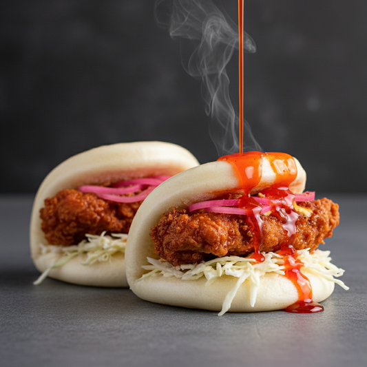 Nashville Hot Chicken Baos