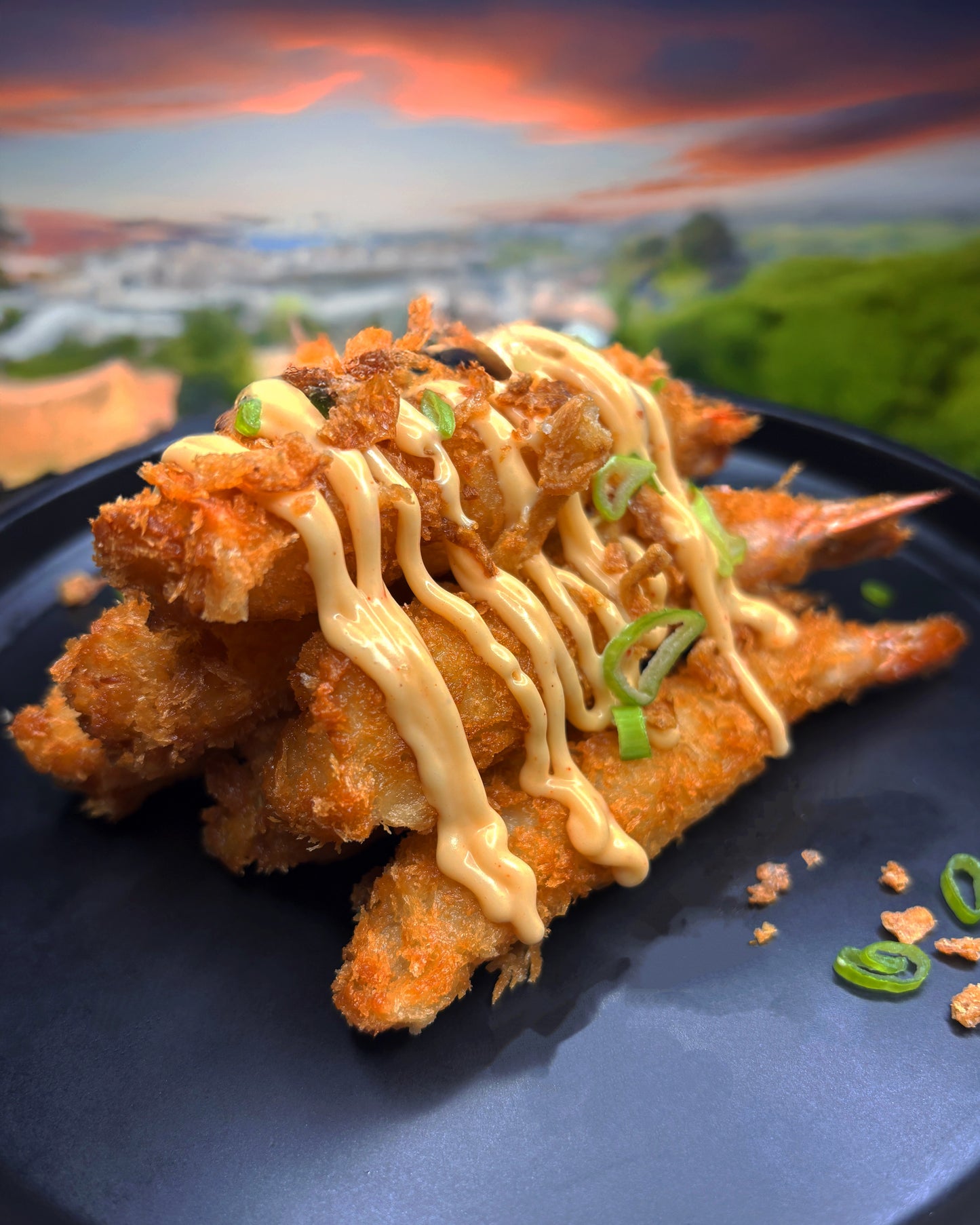 Crispy Mala Prawns