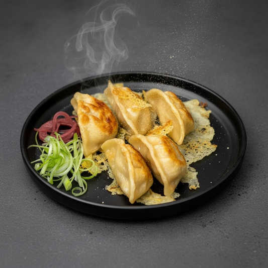 Pan Fried Chicken Dumplings