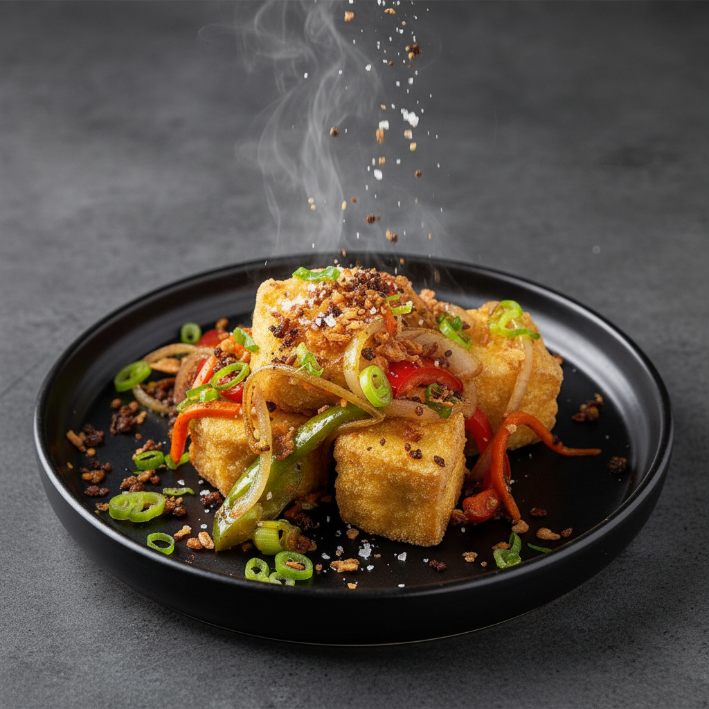 Salt & Pepper Crispy Tofu