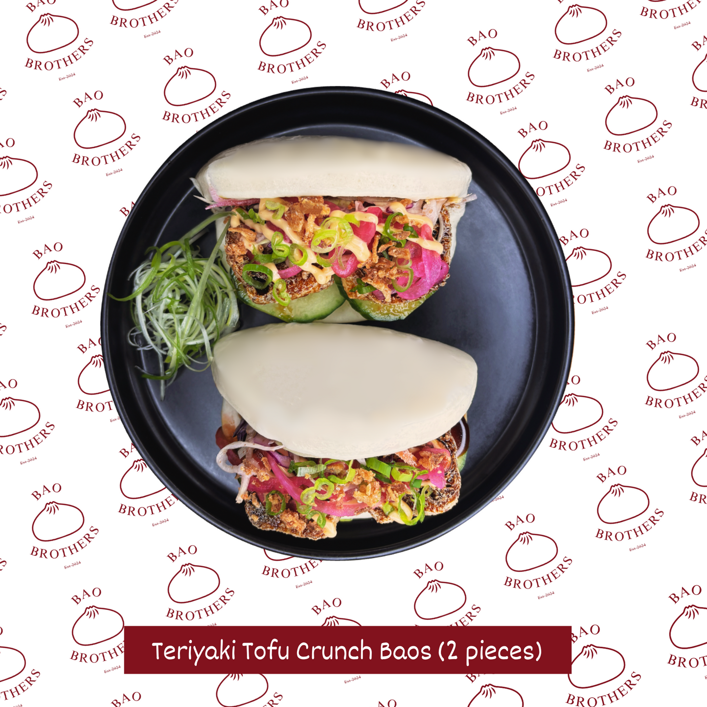 Teriyaki Tofu Crunch Baos